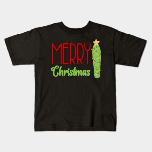 Merry christmas prickle - Vegan funny Kids T-Shirt